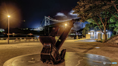 【HDR・4K】イカリと関門橋