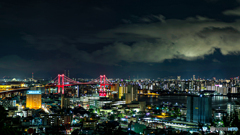 【HDR・4K】橋と雲