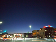 夕暮れ