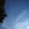 飛行機雲　１
