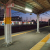 黄昏の駅