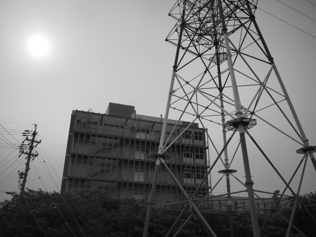 雲の中の太陽