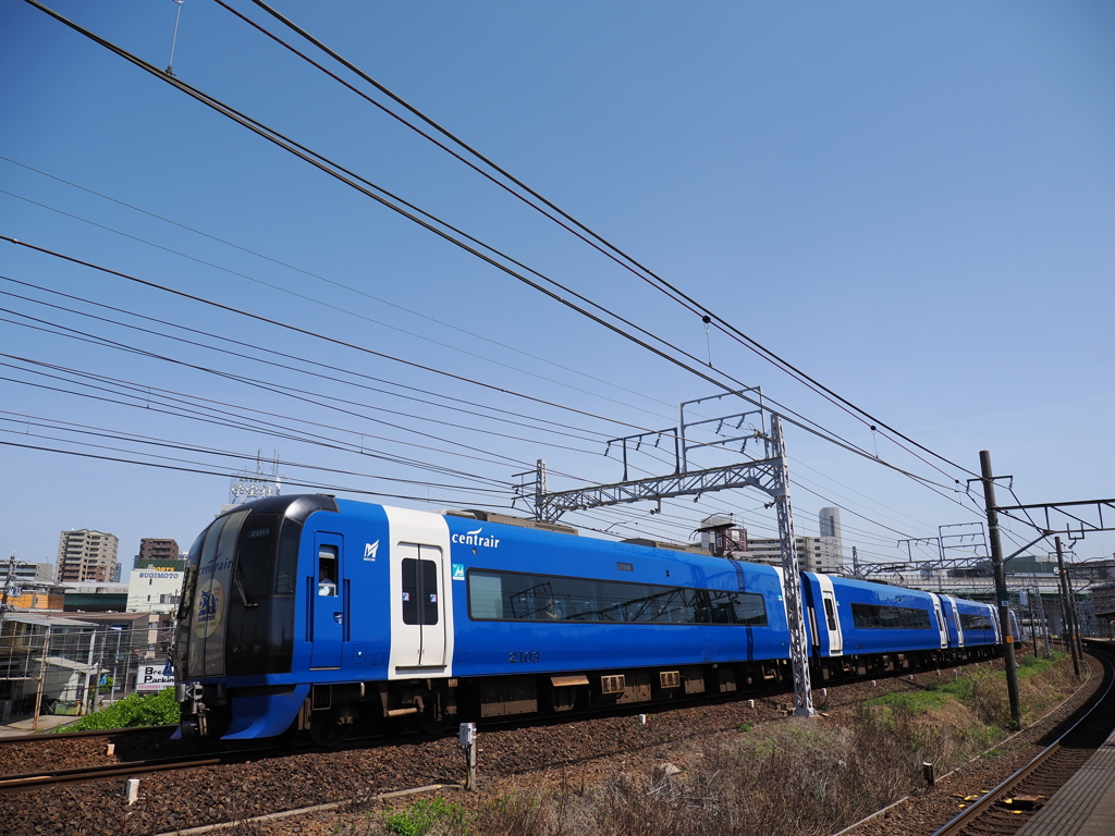 名鉄　ブルーミュースカイ