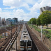 211系　最後の夏空