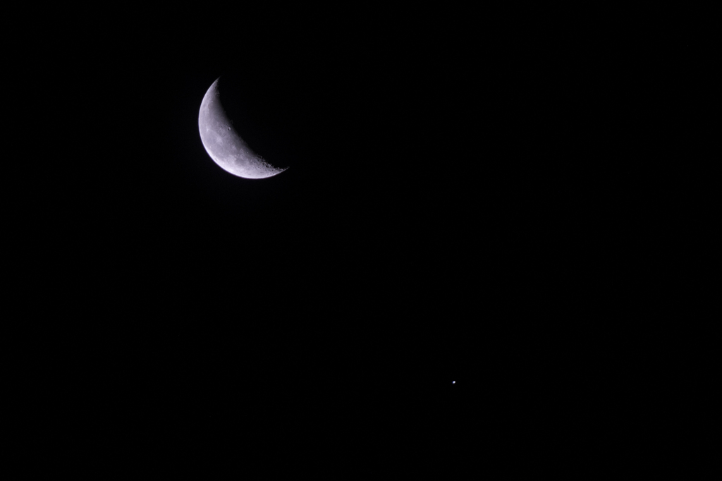 月と木星が大接近　その2