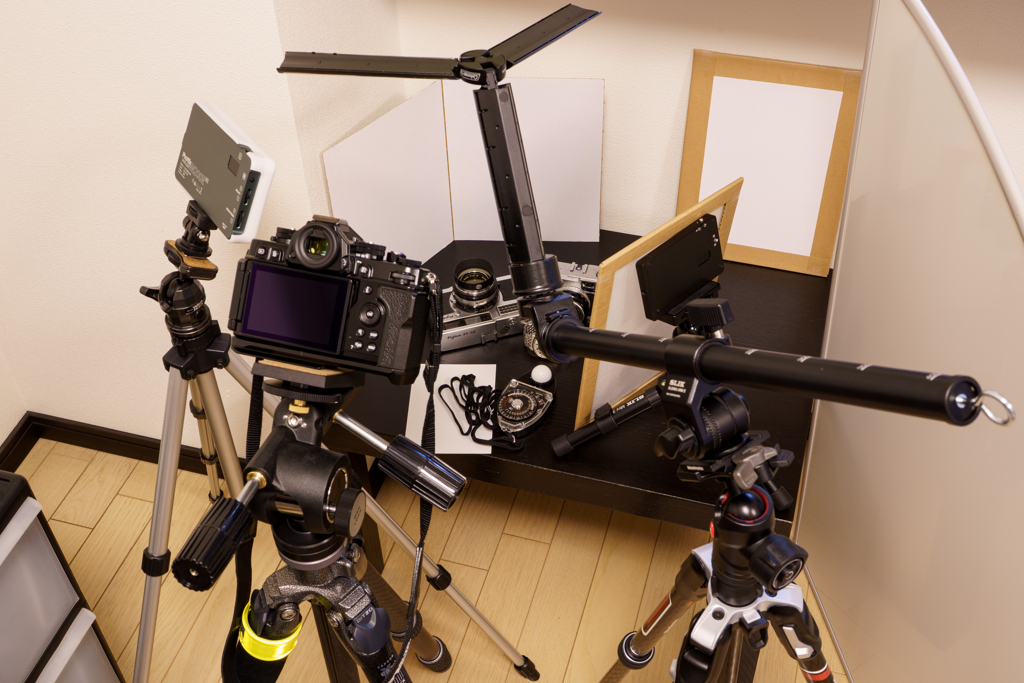 ご参考　自宅テーブルフォトスタジオ