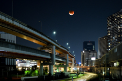 深夜の天体ショー