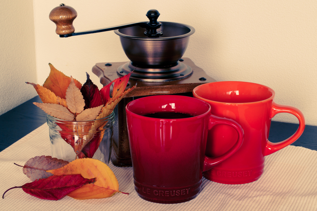 autumn leaves arrangement