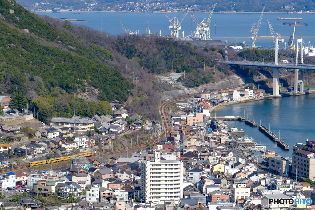 海と山が近い！