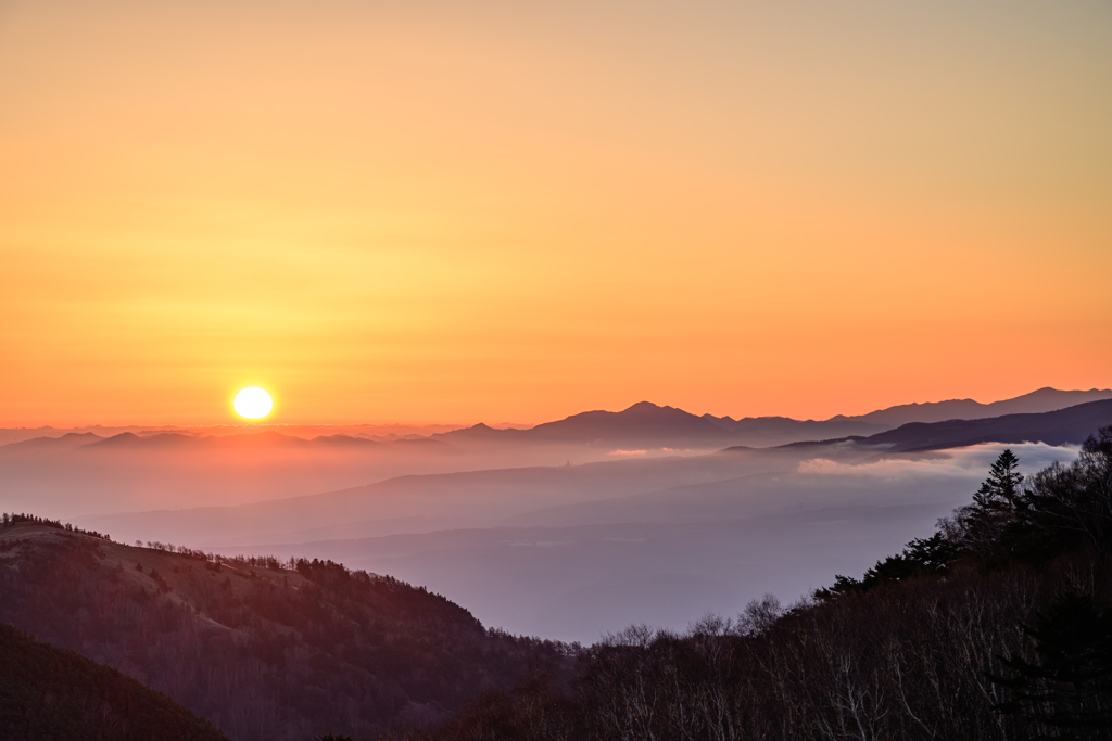 2000mからのご来光
