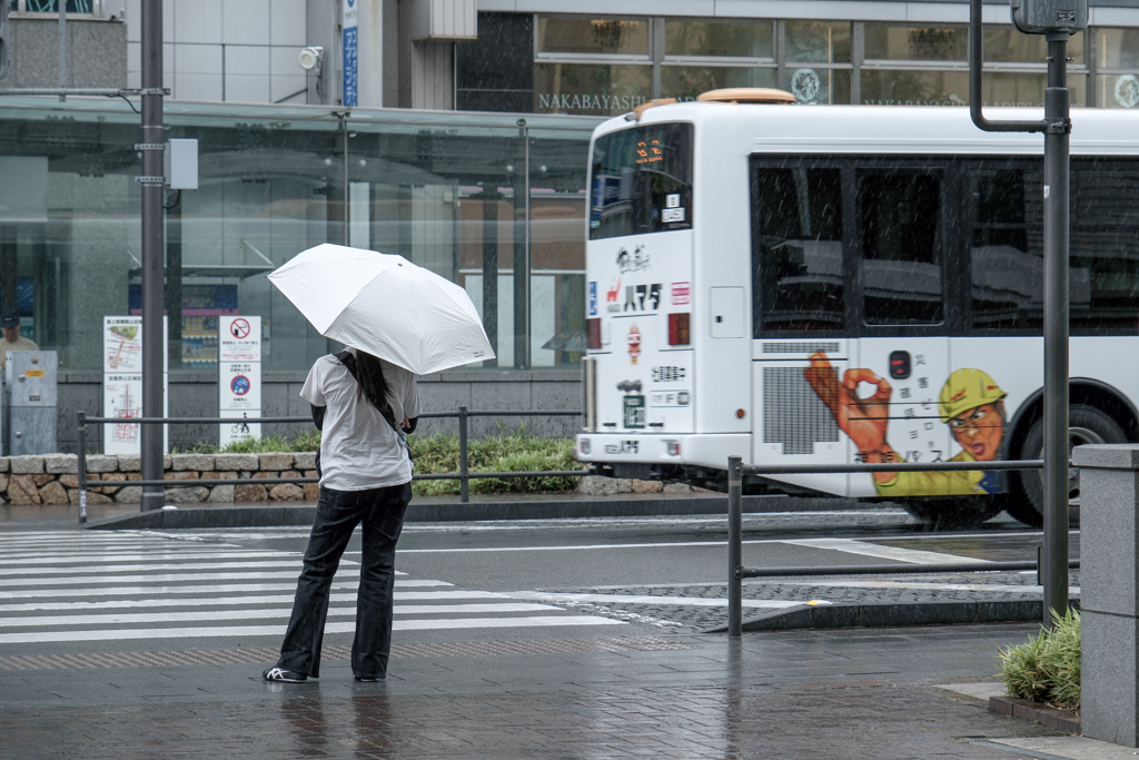 雨のインパクト