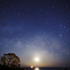 月夜の淡き天の川