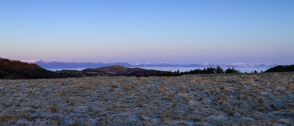 北アルプス一望