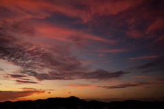 夏も夕暮れ。