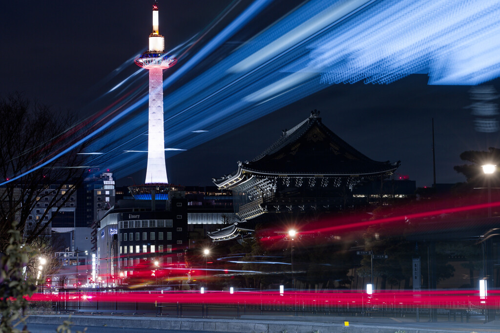 東本願寺夜景