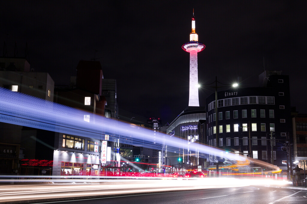 京都駅夜景