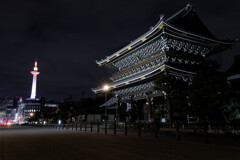 東本願寺夜景