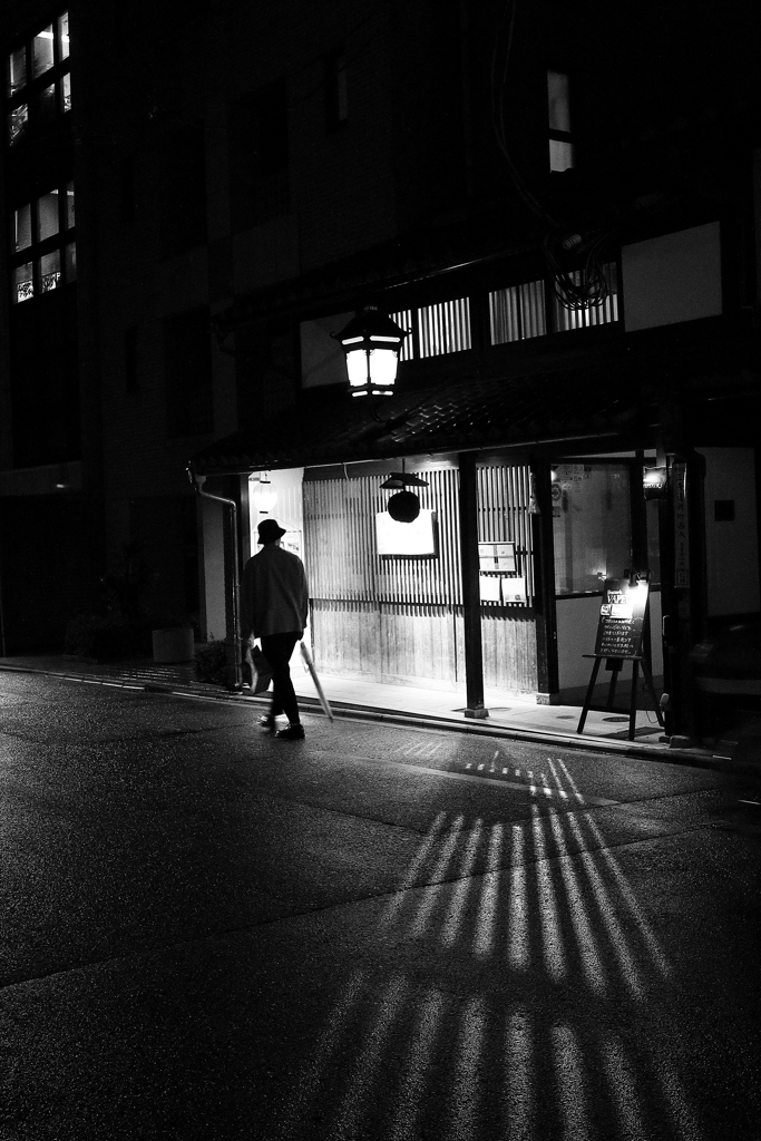 夜の雨
