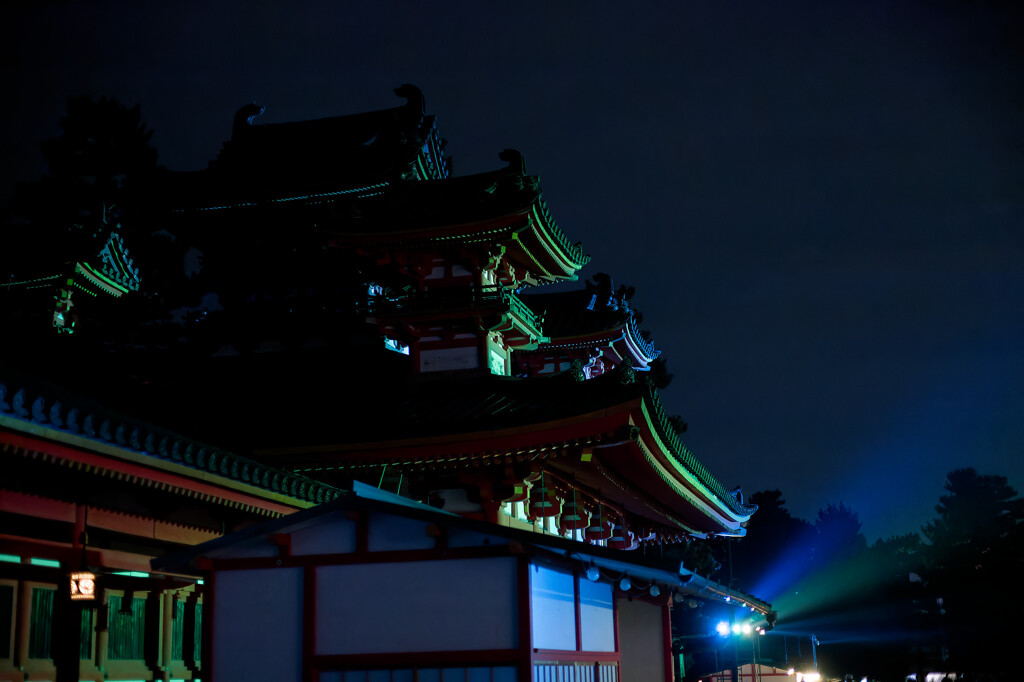 平安神宮ライトアップ