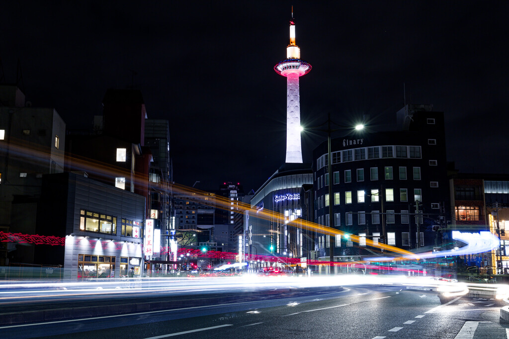 京都駅夜景