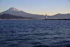 富士山と灯台