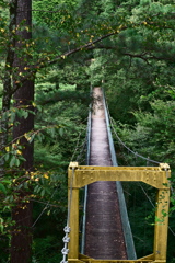 獅子ヶ鼻公園の吊り橋