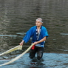 鴨川の友禅流し