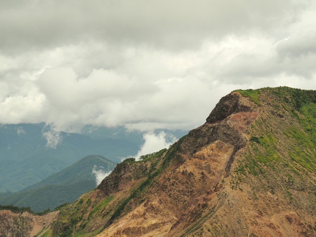 磐梯山からの風景