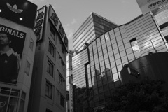 Looking up at Shibuya PARCO