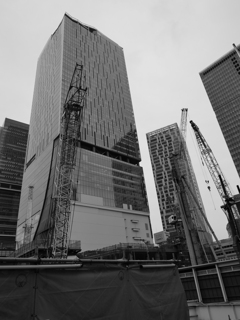 渋谷再開発工事現場