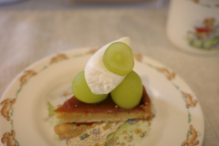 Shine muscat tart