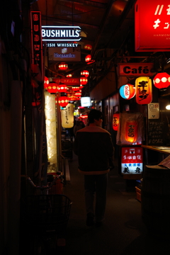 Harmonica Alley in Kichijoji in year end