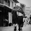 雨の日の二年坂通り