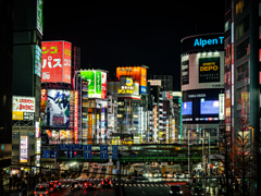 新宿の夜