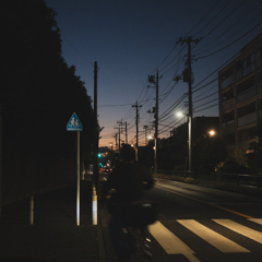 落日