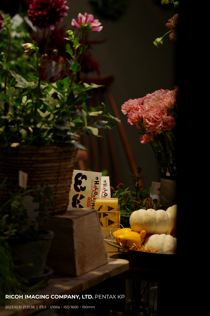 Happy Halloween ♪from closed Flower shop