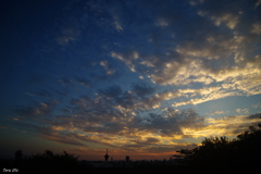 丘からの夕景 ～今年の想い出♪