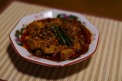 麻婆豆腐 ver.四川麻婆（自家製ラー油）