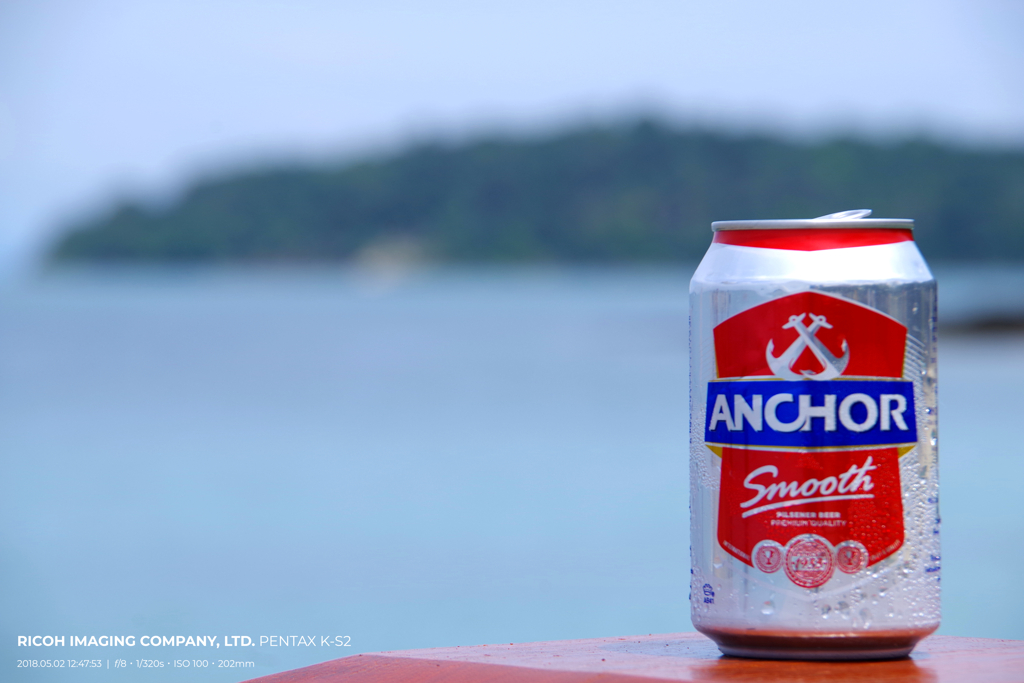 カンボジア シハヌークビル〜ビーチ ビール CAN
