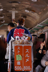 ストーブ列車・スルメと酒