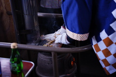ストーブ列車・スルメ焼き