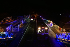 神戸駅のイルミネーション