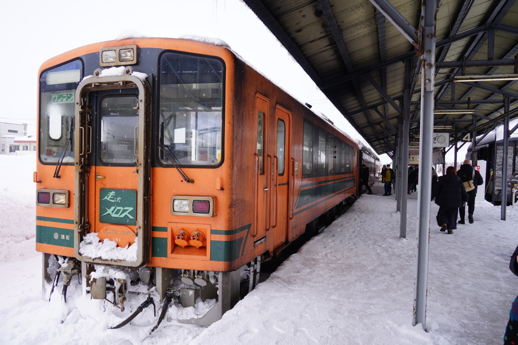 津軽鉄道・走れメロス