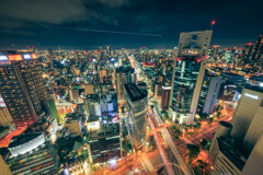 Osaka night view