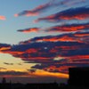 禍々しい夕焼け