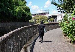 紫外線対策は万全