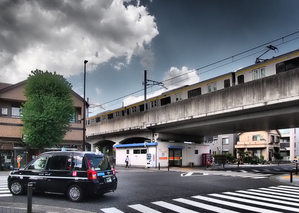 矢野口駅前