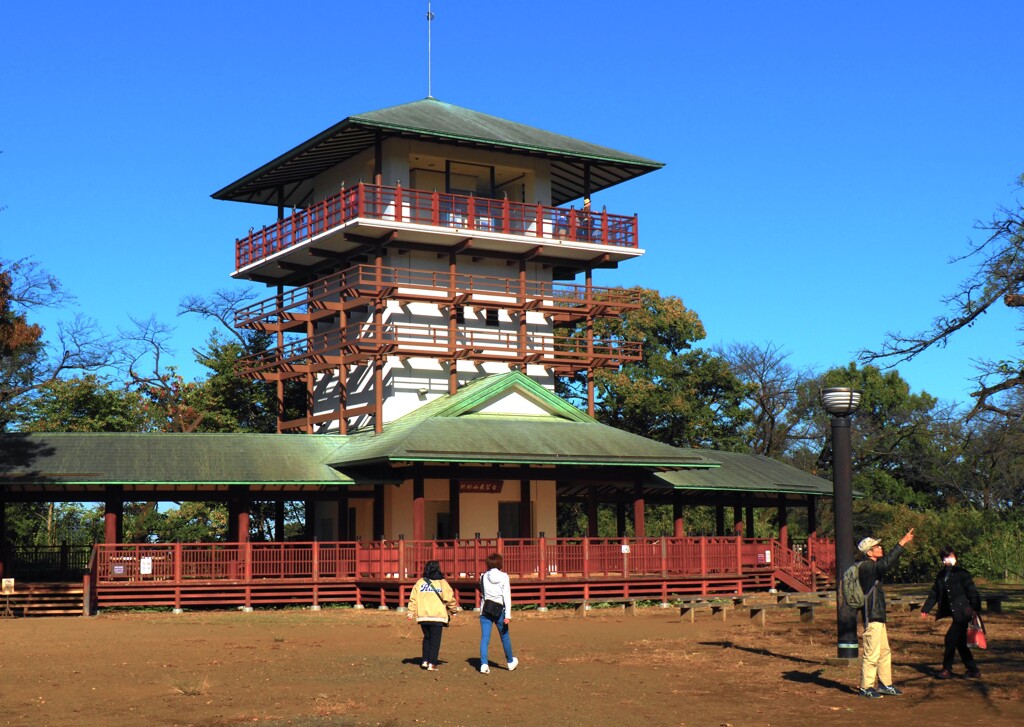 枡形城址展望台