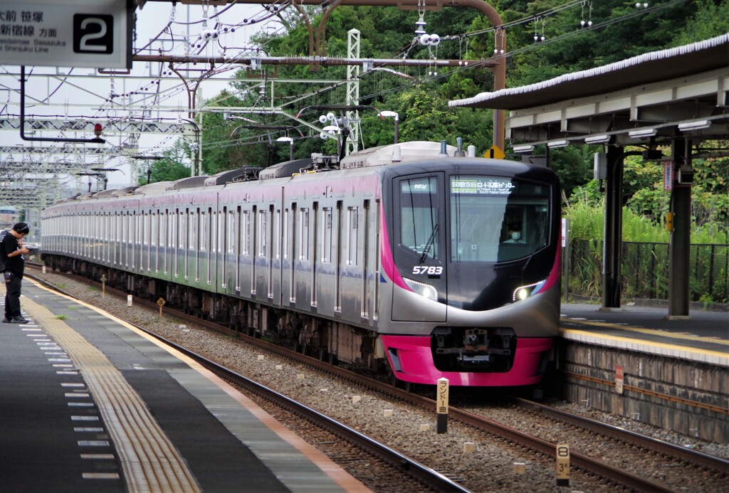 人気車両5000系
