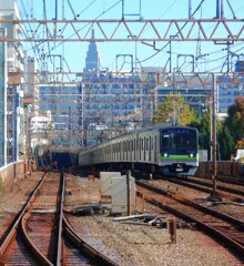 地下駅から出てきた京王相模原線